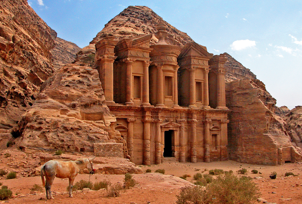 The Petra City wonder of the world