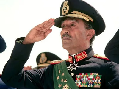 Muhammad Anwar Sadat Picture in Uniform