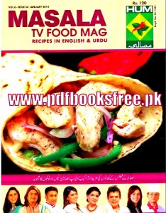 Masala TV Food Magazine January 2014 Pdf Free Download